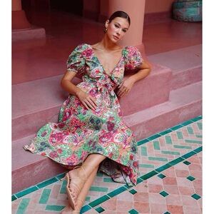 Cleobella Reza Midi Dress in Panama